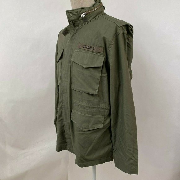 Obey Military Jacket Field Iggy Army 